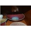 Image 1 : MIXED LOT: PORCELAIN BOWLS, CUPS, JARS & CANDLE HOLDER (12 PCS)