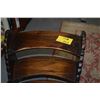 Image 2 : STEP STOOL W/CARVED LION MOTIF