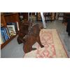 Image 3 : STEP STOOL W/CARVED LION MOTIF