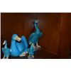 Image 2 : CHINESE PORCELAIN TURQUOISES GLAZED GEESE & DUCK STATUARY (8 PCS)