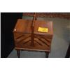 Image 2 : SEWING CHEST W/CONTENTS