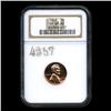 Image 2 : 1963 PROOF Lincoln Cent Coin Graded PR69 CAM Red (COI-4257)