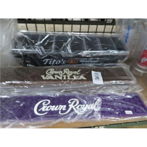 Bar Mats & Condiment Caddy