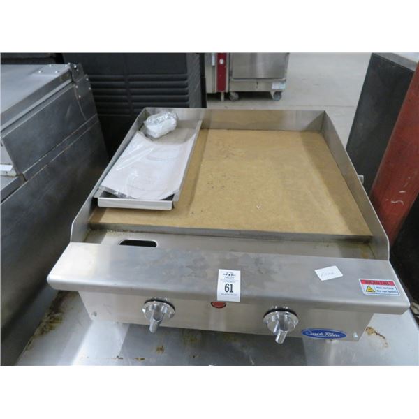 New Cook Rite Gas 2' Flat Grill