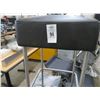 Image 2 : 5-Black Leather Stool - 5 X $