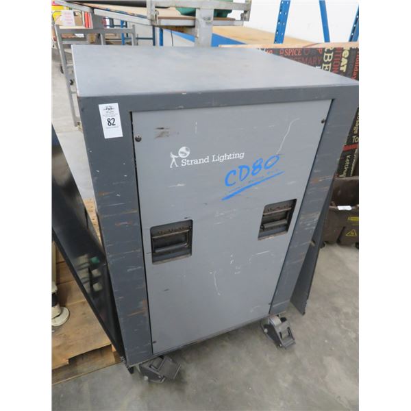 Strand Lighting CD80 Compact Rolling Rack Digital Controller Power Supply