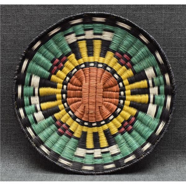 HOPI INDIAN BASKETRY PLAQUE