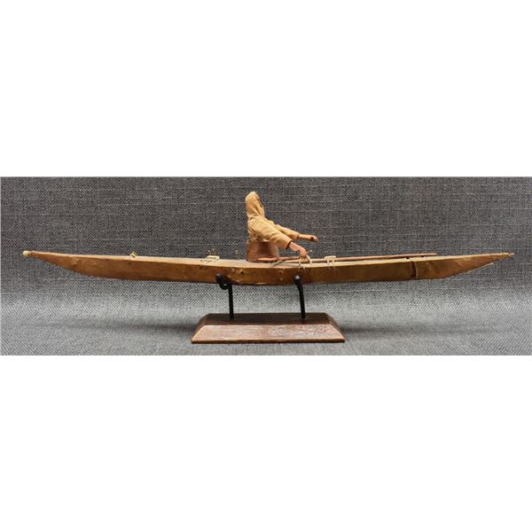 INUIT/ESKIMO INDIAN TOY KAYAK