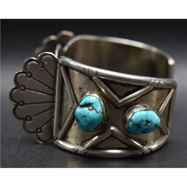 NAVAJO INDIAN WATCH BRACELET