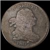 Image 1 : 1807 Draped Bust Half Cent NICELY CIRCULATED