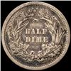 Image 2 : 1861 Seated Liberty Half Dime NEARLY UNCIRCULATED