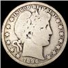 Image 1 : 1896-O Barber Half Dollar NICELY CIRCULATED