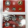 Image 2 : 2000 US Mint Silver Proof Set / 10 Coins - w/