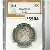 1828 Capped Bust Half Dollar PGA-XF45 O-107