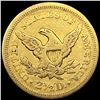 Image 2 : 1851 $2.50 Gold Quarter Eagle LIGHTLY CIRCULATED