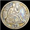 Image 1 : 1891 Seated Liberty Dime ABOUT UNCIRCULATED