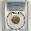 Image 1 : 1894 Indian Head Cent PCGS-MS63 BN