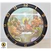 3D LAST SUPPER CLOCK, TESTED