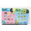 2 PACKS OF SHAKERS STICKERS AVOCADOS AND DONUTS