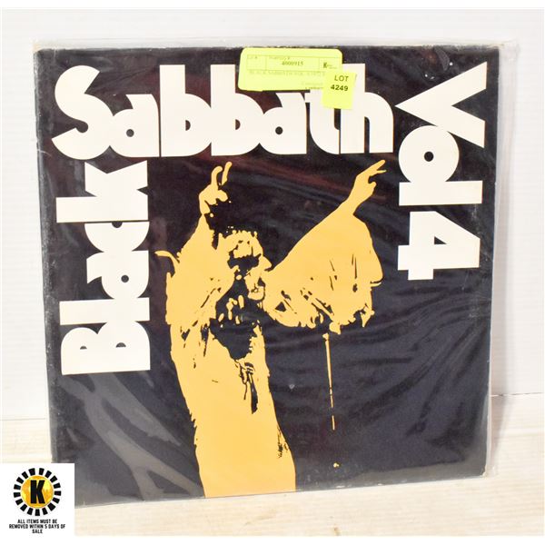 BLACK SABBATH VOL. 4 1972 BS 2602