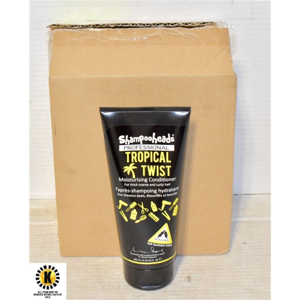 6 BOTTLES OF SHAMPOOHEADS PROFESSIONAL TROPICAL