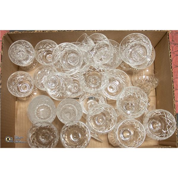 CRYSTAL AND GLASS WARE