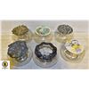 Image 1 : 6 UNIQUE POTPOURRI DISHES WITH LIDS