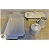 Image 1 : CERAMIC SET (6 PIECES) WHITE