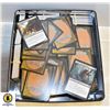 Image 1 : TIN OF FOIL AND NON FOIL MAGIC CARDS