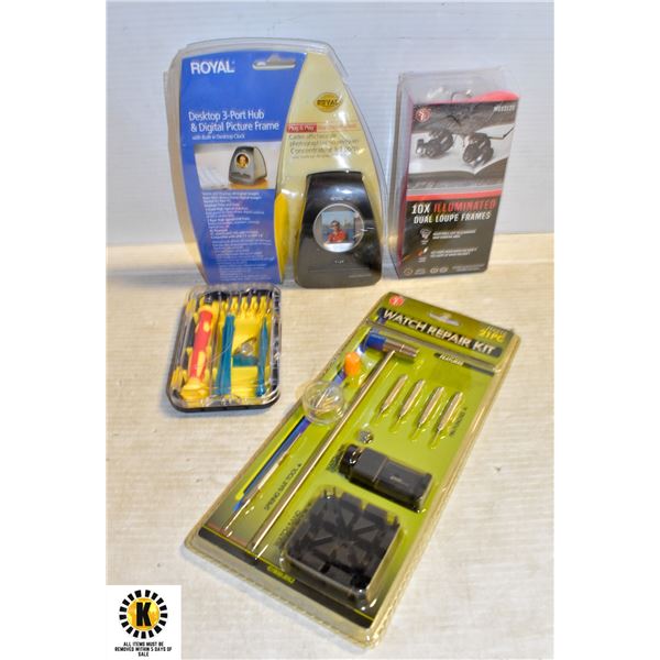 NEW ITEMS SE 21 PC WATCH REPAIR KIT,