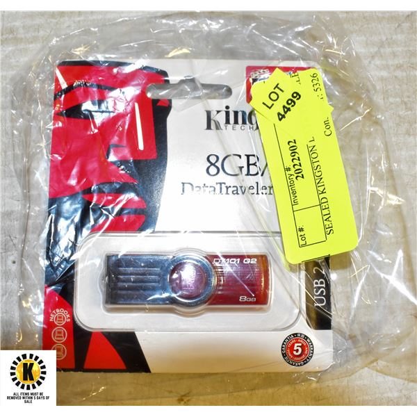 SEALED KINGSTON DATA TRAVELER