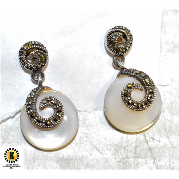 DROP EARRINGS 925 STERLING SILVER