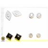 Image 1 : 4 PAIRS OF STUD EARRINGS