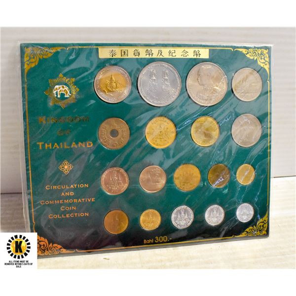 KINGDOM OF THAILAND COMMEM COIN COLLECTION