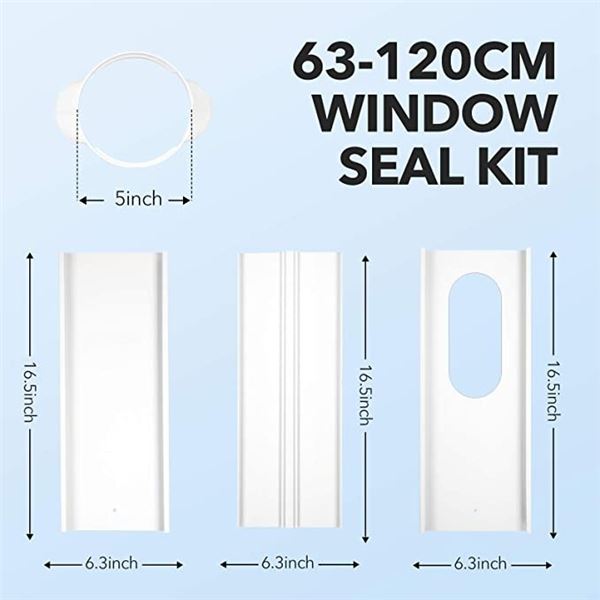 NEW REPACKED AGPTEK A/C PORTABLE VENT KIT, 5.1 