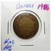 Image 1 : 15)  CANADIAN 1918, KING GEORGE V LARGE PENNY.