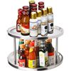 Image 1 : NEW REPACKED YARLUNG 2 TIER STAINLESS LAZY SUSAN