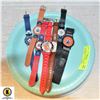 Image 1 : 7 NHL HOCKEY WATCHES NEW BATTERIES