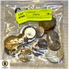 LOT OF ASSORTED WORLD COINS