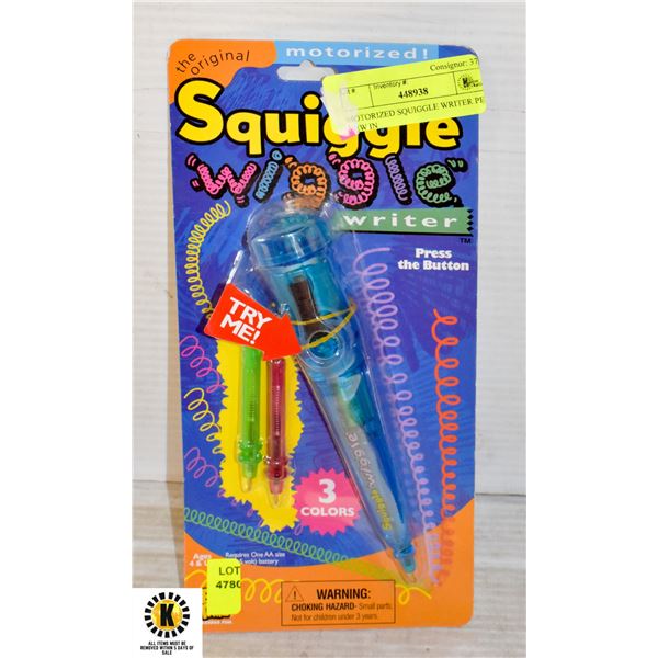 MOTORIZED SQUIGGLE WRITER PEN NEW IN