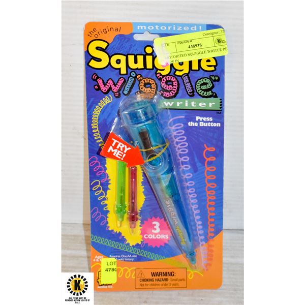 MOTORIZED SQUIGGLE WRITER PEN NEW IN