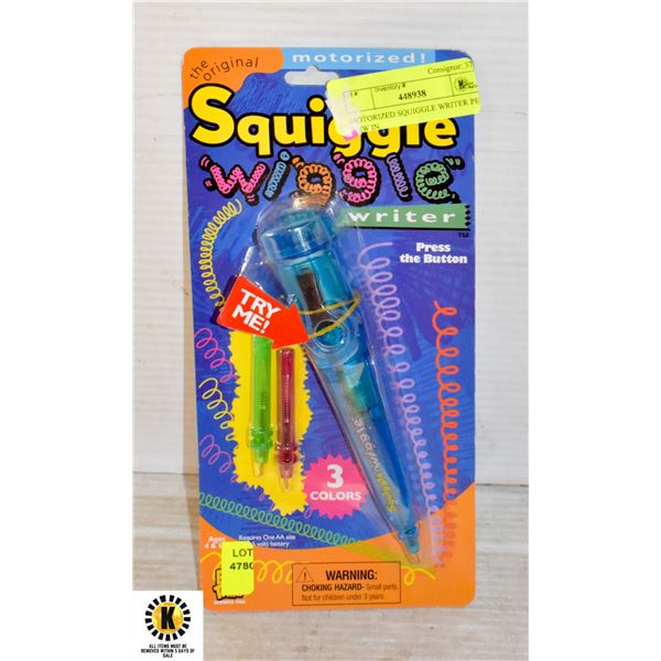 MOTORIZED SQUIGGLE WRITER PEN NEW IN