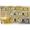 Image 1 : x7 USA ONE DOLLAR NOTES COMMEM ELVIS PRESLEY