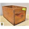 Image 1 : ANTIQUE CIL WOOD AMMUNITION CRATE