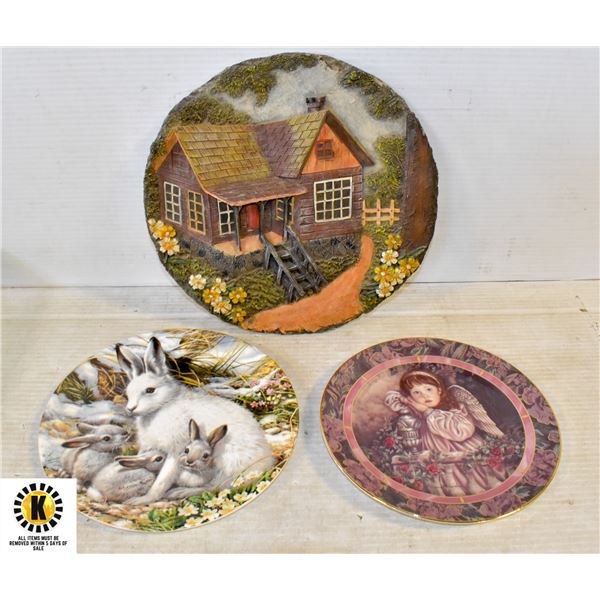 COLLECTABLE PLATES LOT OF 3