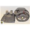 Image 1 : LOGITECH GAMING STEERING WHEEL AND GAS PEDAL