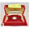 Image 1 : ANTIQUE WATCHES IN ANTIQUE RED VELVET BOX