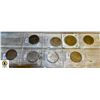 Image 1 : SHEET OF VARIOUS CANDAIN DOLLAR COINS - NICKEL