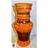 Image 1 : ORANGE 12" POTTERY