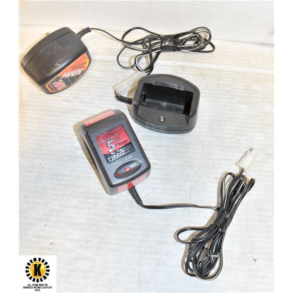 2 X RC BATTERY CHARGERS